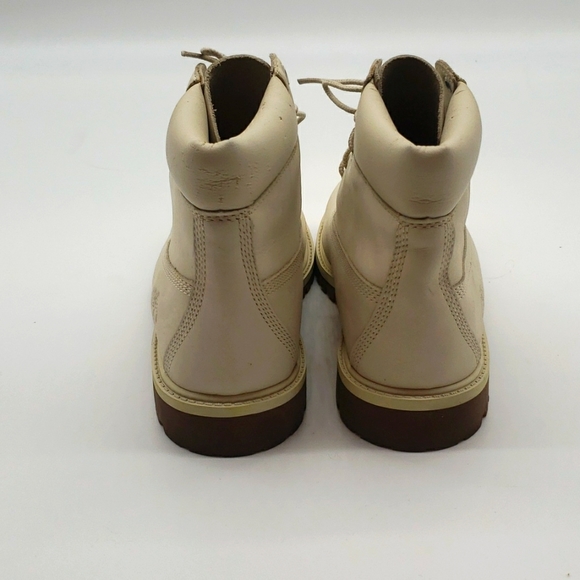 TIMBERLAND SIZE US 6 1/2 COLOR OFF WHITE CREAM CONDITION USED 2X - Picture 3 of 11